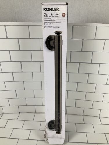 Kohler Carmichael 16 in. Grab Bar in Oil Rubbed Bronze (6922770317495)
